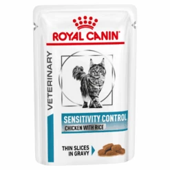 Royal Canin Veterinary Sensitivity Control Chicken With Rice Cat Wet Food 85g Pouches