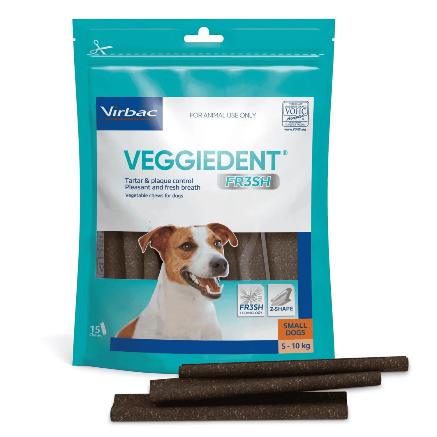 Virbac VeggieDent FR3SH Small Dog 3 Virbac VeggieDent FR3SH Small Dog