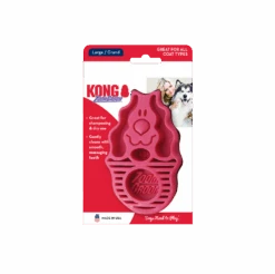 KONG Zoom Groom For Dogs & Cats -KONG Shop ZOOMGROOMRASPBERRY