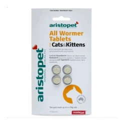 Aristopet All Wormer Tablets For Cats And Kittens