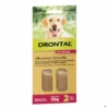 Drontal Allwormer Chewables For Large Dogs -KONG Shop drontal large dog