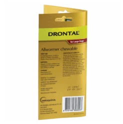 Drontal Allwormer Chewables For Large Dogs -KONG Shop drontal large dog 4