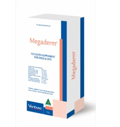 Virbac Megaderm Liquid -KONG Shop megaderm carton