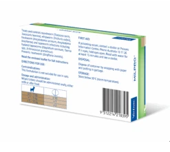 Virbac Milpro Film-Coated Allwormer Tablets For Small Dogs/Puppies (0.5-5kg) -KONG Shop milpro puppy back R