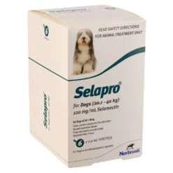 Selapro Spot On For Large Dogs 20.1-40kg -KONG Shop selapro flea worming spot on treatment 201 40kg dog 732032