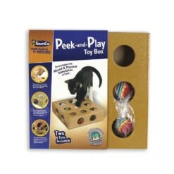 SmartCat Peek-and-Play Toy Box